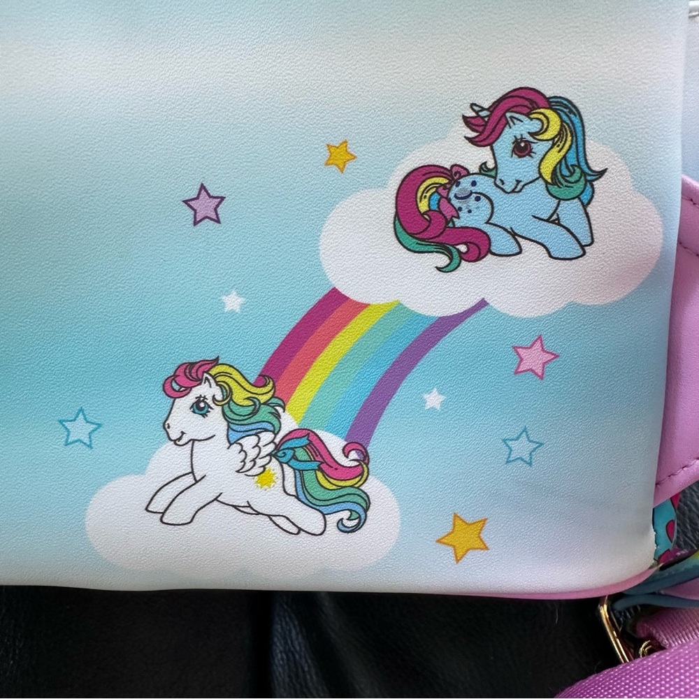 My Little Pony Loungefly Mini Backpack: NWT - Picture 12 of 16